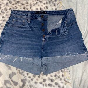 hollister jean shorts